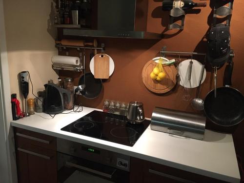 Η κουζίνα ή μικρή κουζίνα στο Apartmán LIPKA