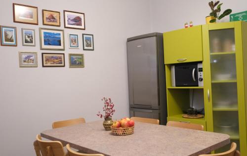 Dapur atau dapur kecil di Alma B&B