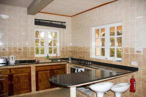Kuchyň nebo kuchyňský kout v ubytování Exotic Guest House