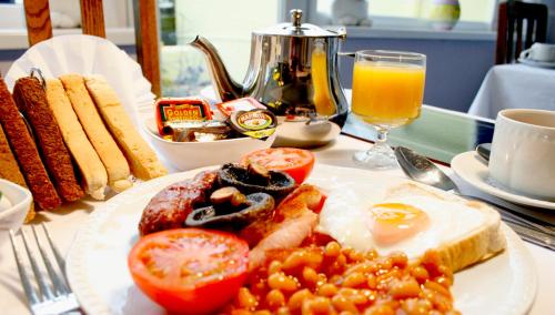 Jídlo v penzionu nebo okolí