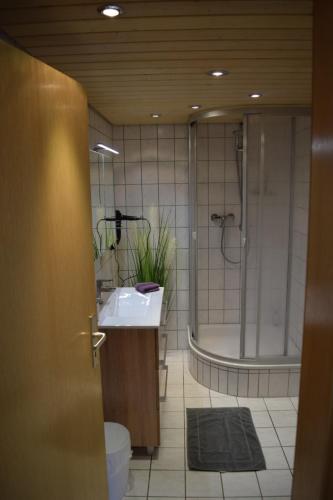 ห้องน้ำของ Kastanienblick