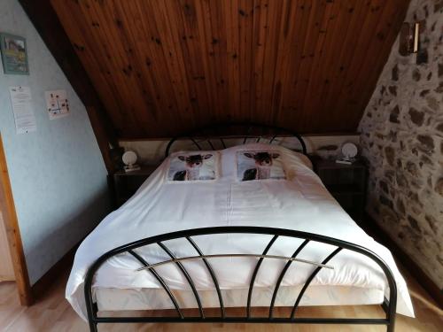 Voodi või voodid majutusasutuse La Petite Boulangerie, chambre d'hôtes indépendante toas