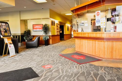 a lobby of a hospital with a waiting room at Canad Inns Destination Centre Windsor Park in Winnipeg