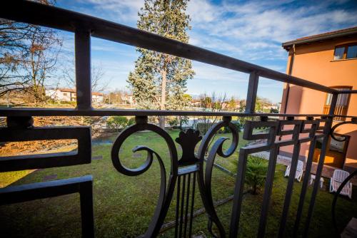 Balkón nebo terasa v ubytování Hotel Dall'Ongaro