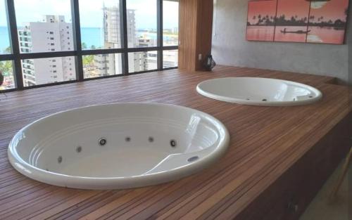 Ванная комната в Edf Time - conforto e sofisticação