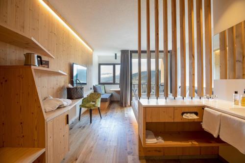 Koupelna v ubytování Hotel Fischer