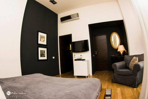 Posezení v ubytování Ivana Hotel