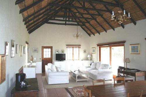 Posezení v ubytování Steynshoop self-catering Valley Lodge