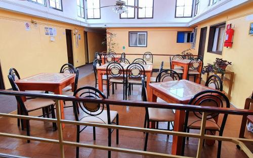 Restaurace v ubytování Hotel Iberia