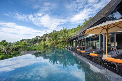 The swimming pool at or close to Villa Yang, Private Oceanfront Villa, Kamala Beach