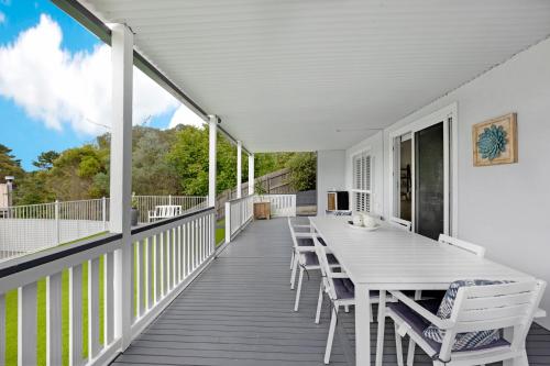 Balkón nebo terasa v ubytování Peninsula Retreat