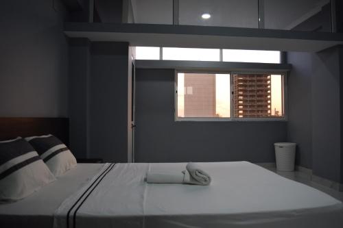 Letto o letti in una camera di Blue Breeze
