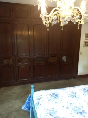 Katil atau katil-katil dalam bilik di Suites em meio a Mata Atlântica