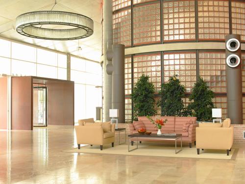 Χώρος καθιστικού στο Hotel Isla de La Garena