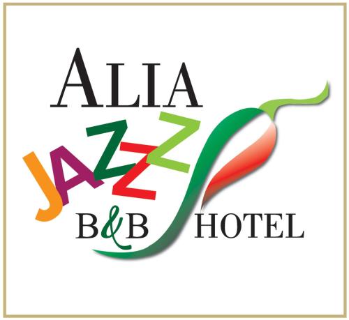 a logo for a hotel with a chili pepper at Aliahotel - Locanda di Alia in Castrovillari