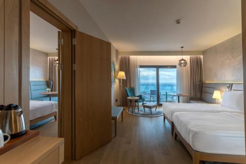 Ένα ή περισσότερα κρεβάτια σε δωμάτιο στο Radisson Blu Hotel Trabzon