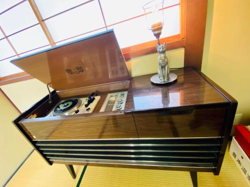 A kitchen or kitchenette at KR Apartment in Kanazawa