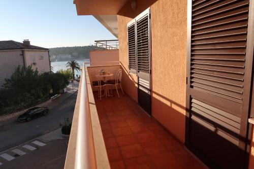 Balkón alebo terasa v ubytovaní Apartment Makarska City Center