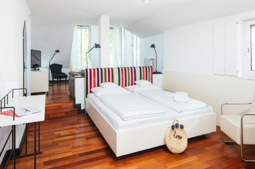 Postel nebo postele na pokoji v ubytování Seehotel Hubertushof
