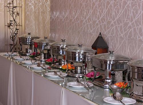 a buffet with severalousandousandousandousandousandousandousandousandousandousandousandousand at Carlton Tower Hotel Kuwait in Kuwait