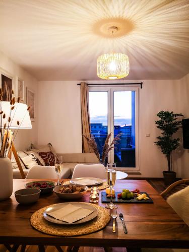 Posezení v ubytování Leipzig Residenz - Südvorstadt Apartments