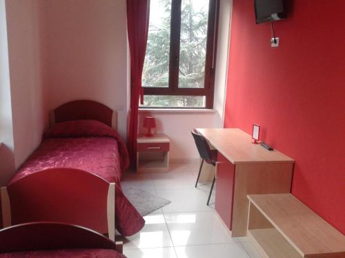 Posezení v ubytování Albergo Ma.Re