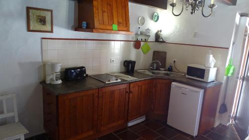 Dapur atau dapur kecil di Páteo do Duque