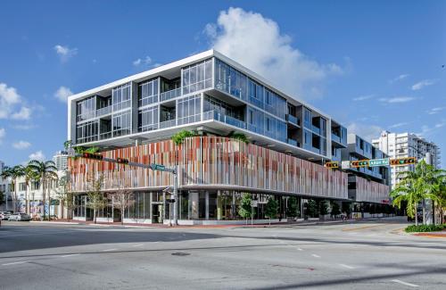 a large building on a city street with a street at Sonder 17WEST in Miami Beach