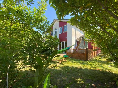 Zahrada ubytování Ferienhaus-Maxe-Wohnung-Joona