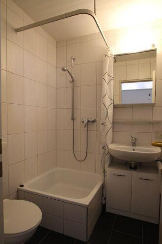 Kylpyhuone majoituspaikassa Ferienwohnung-Konvikt-A