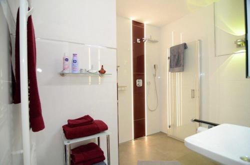 Ванная комната в Ferienwohnung-Marion