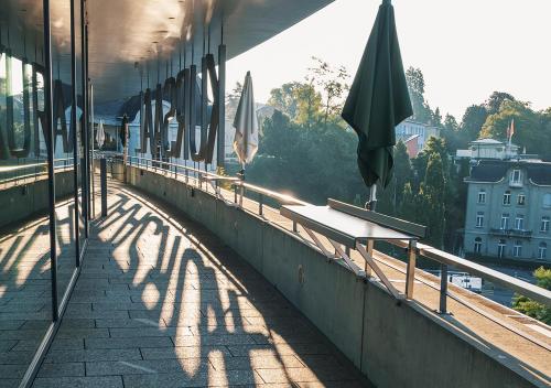 Balkón nebo terasa v ubytování Swissôtel Kursaal Bern