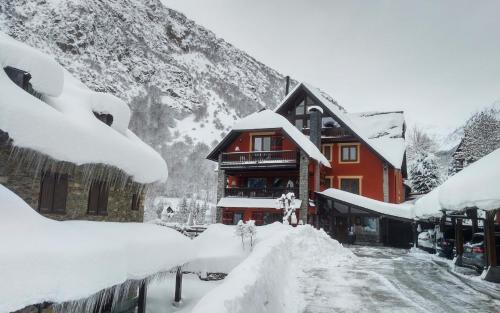 Mauberme Mountain Boutique Hotel v zimě