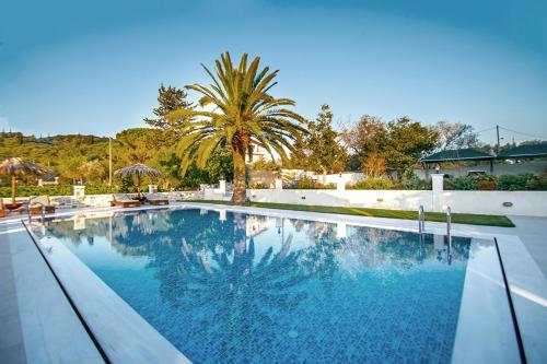 Πισίνα στο ή κοντά στο Zissis Villa & pool 5min drive to beach