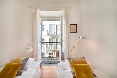 Spacious Bairro Alto Apartment With Courtyard, By TimeCooler
