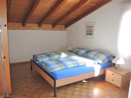 Katil atau katil-katil dalam bilik di Residenza al Castagno Duplex