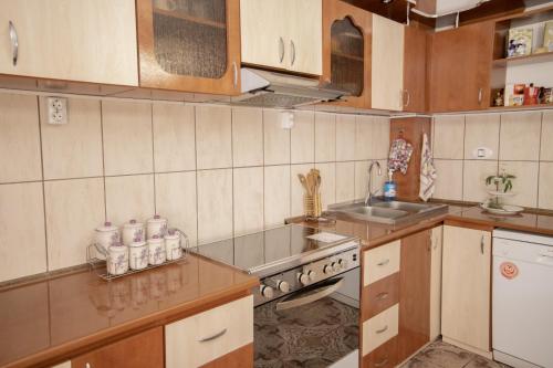 Dapur atau dapur kecil di Casa Relax