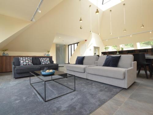 Posezení v ubytování Modern Villa Retreat in Aalst