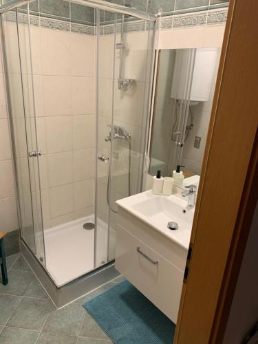 Kúpeľňa v ubytovaní Apartmán B13 Tatran Donovaly
