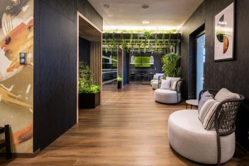 Гостиная зона в Hotel Bodrog Wellness & Elix Spa