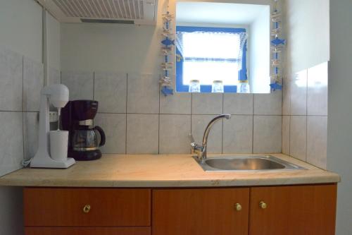 Dapur atau dapur kecil di Tsakonas Plakes Studios