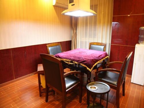 Χώρος καθιστικού στο GreenTree Inn Shanghai Fengxian Xidu Business Hotel