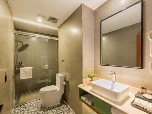 Koupelna v ubytování Gme Fuyang Guangming South Road Hotel