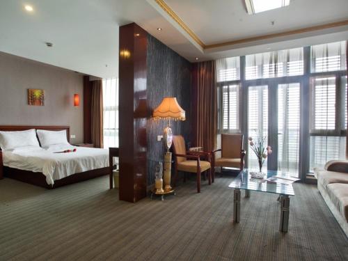 無錫市にあるGreenTree Inn Jiangsu Wuxi New Area National Software Park Business Hotelのギャラリーの写真