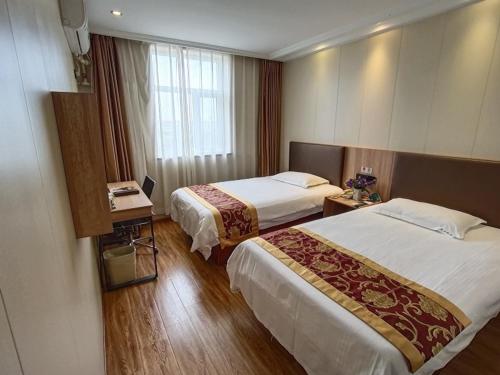 Foto da galeria de GreenTree Inn Beijing Fangshan Liangxiang Suzhuang Express Hotel em Fangshan