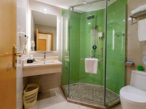 Koupelna v ubytování GreenTree Inn Zhongshan West District Fuhua Road Hotel