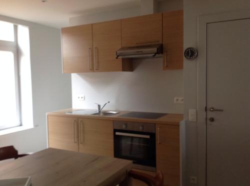 Η κουζίνα ή μικρή κουζίνα στο Holiday Home t' Keerske
