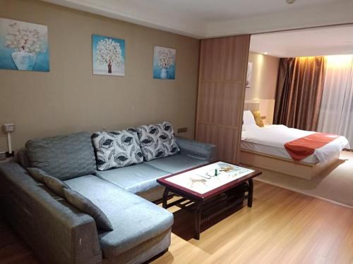 Posezení v ubytování Shell Putian Hanjiang District Hanhua West Road Hotel