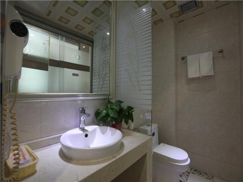 Koupelna v ubytování Shell Hefei Economic Development Zone Mingzhu Square Jinzhai South Road Hotel