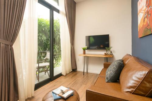 TV o dispositivi per l'intrattenimento presso Sense Villa by Enspired Vietnam